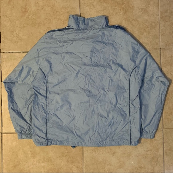 Vintage WILSON Womens L Lightweight Wind-Breaker/Jacket Full Zip Gym Active - Picture 3 of 3
